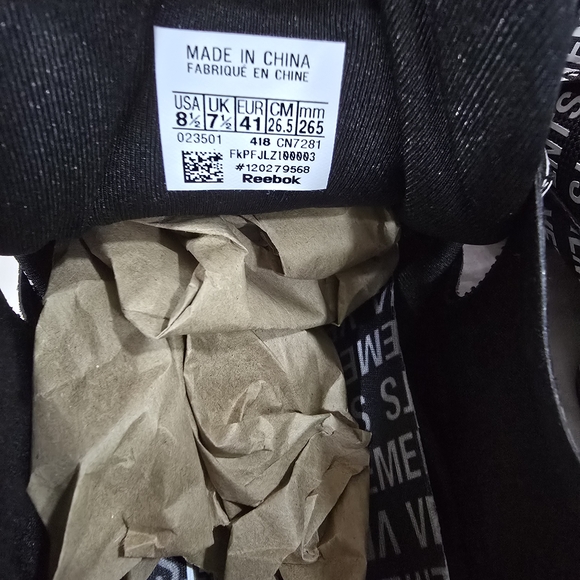 Reebok Vetements X Instapump Fury - Picture 10 of 12